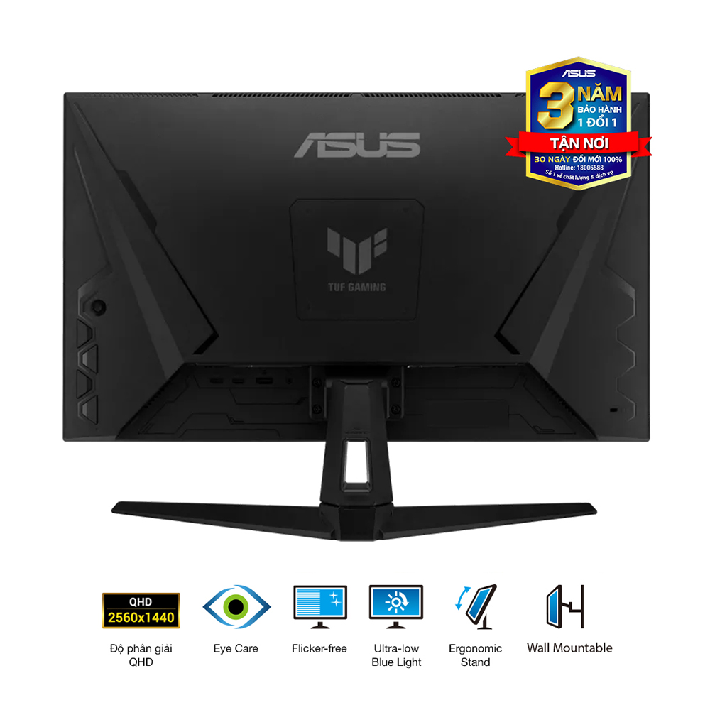 Màn Hình Gaming ASUS TUF Gaming VG27AQ5A (27 inch - IPS - 2K - 210Hz - 1ms - Speaker) - Ảnh 2