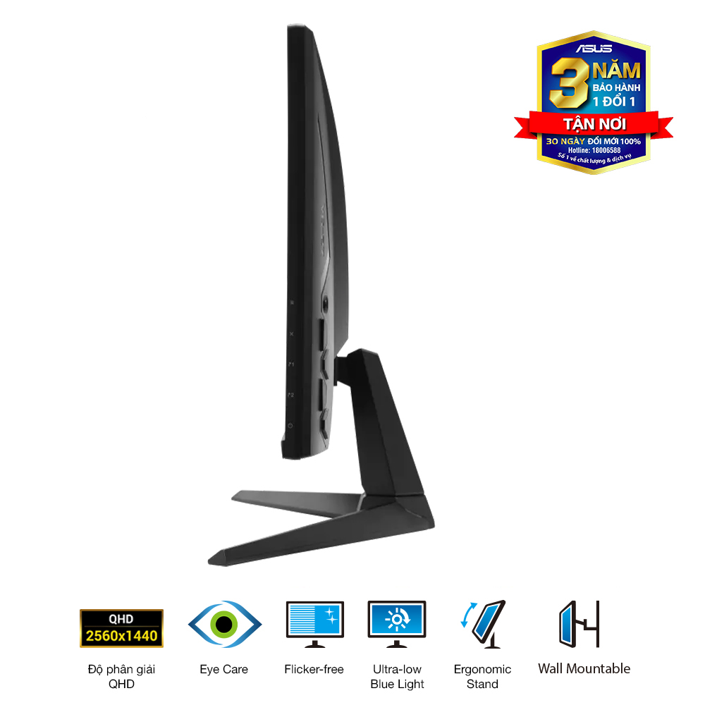 Màn Hình Gaming ASUS TUF Gaming VG27AQ5A (27 inch - IPS - 2K - 210Hz - 1ms - Speaker) - Ảnh 3
