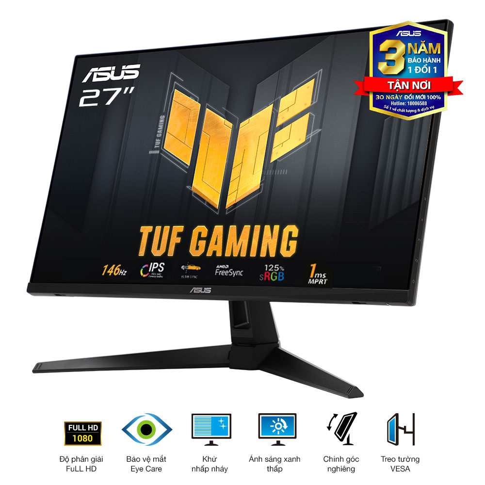 Màn Hình Gaming ASUS TUF Gaming VG279QE5A (27 inch - FHD - IPS - 146Hz - 1ms - Speaker) - Ảnh 4