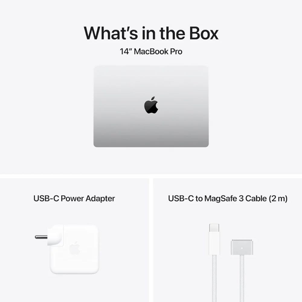 Laptop Apple Macbook Pro M5 Pro (15 Core CPU/ 16 core GPU/ 24GB/ 1TB SSD/ 14.2Inch/ 120Hz/ Silver) - Ảnh 4