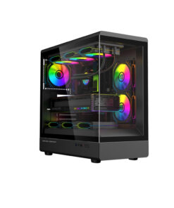 Vỏ case KENOO KENOO ESPORT AK420 - Đen (ATX/0 fan)