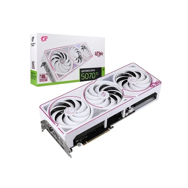 VGA COLORFUL iGAME GEFORCE RTX 5070 Ti ULTRA W OC 16GB-V (GDDR7, 256-bit, HDMI +DP, 1x16-pin)