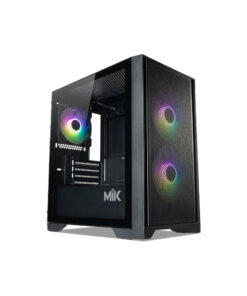 Vỏ Case MIK MORAX 3FA BLACK (Mini Tower/ Màu Đen/ 3 fan)