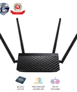 Bộ phát wifi Asus RT-AC750L (Chuẩn AC/ AC750Mbps/ 4 Ăng-ten ngoài/ 25 User)