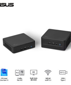 Bộ Mini PC ASUS Intel NUC13 PRO Tall RNUC13ANHI5 (i5-1340P/ 2xDDR4-3200 / 3xNVMe, SATA/ 2x HDMI 2.1/2x DP 1.4a/ VESA MOUNT)