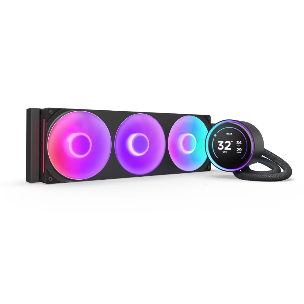 Bộ Tản Nhiệt Nước NZXT KRAKEN ELITE 360 RGB V2 BLACK 360mm (RL-KR36E-B2) - Ảnh 2