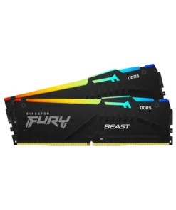 RAM Kingston FURY Beast RGB 16GB (2x8GB) DDR5 5600Mhz (KF556C40BBAK2-16)