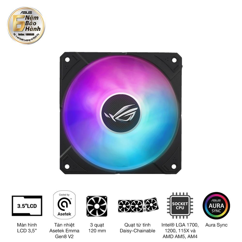Tản Nhiệt Nước AIO ASUS ROG Ryujin III 360 ARGB Extreme - Ảnh 4