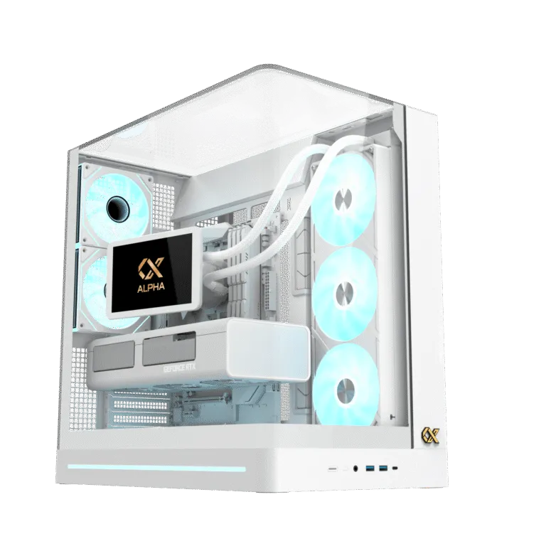 PC Gaming White | Intel Core Ultra 7 265K | RTX 5060 Ti 16GB | RAM DDR5 32GB (2x16) | SSD 500GB